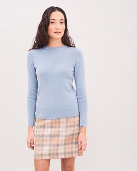 Newhouse Rib Sweater Dusty Blue